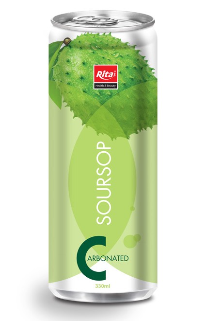 330ml Carbonated soursop juice